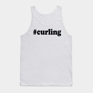 #curling Tank Top